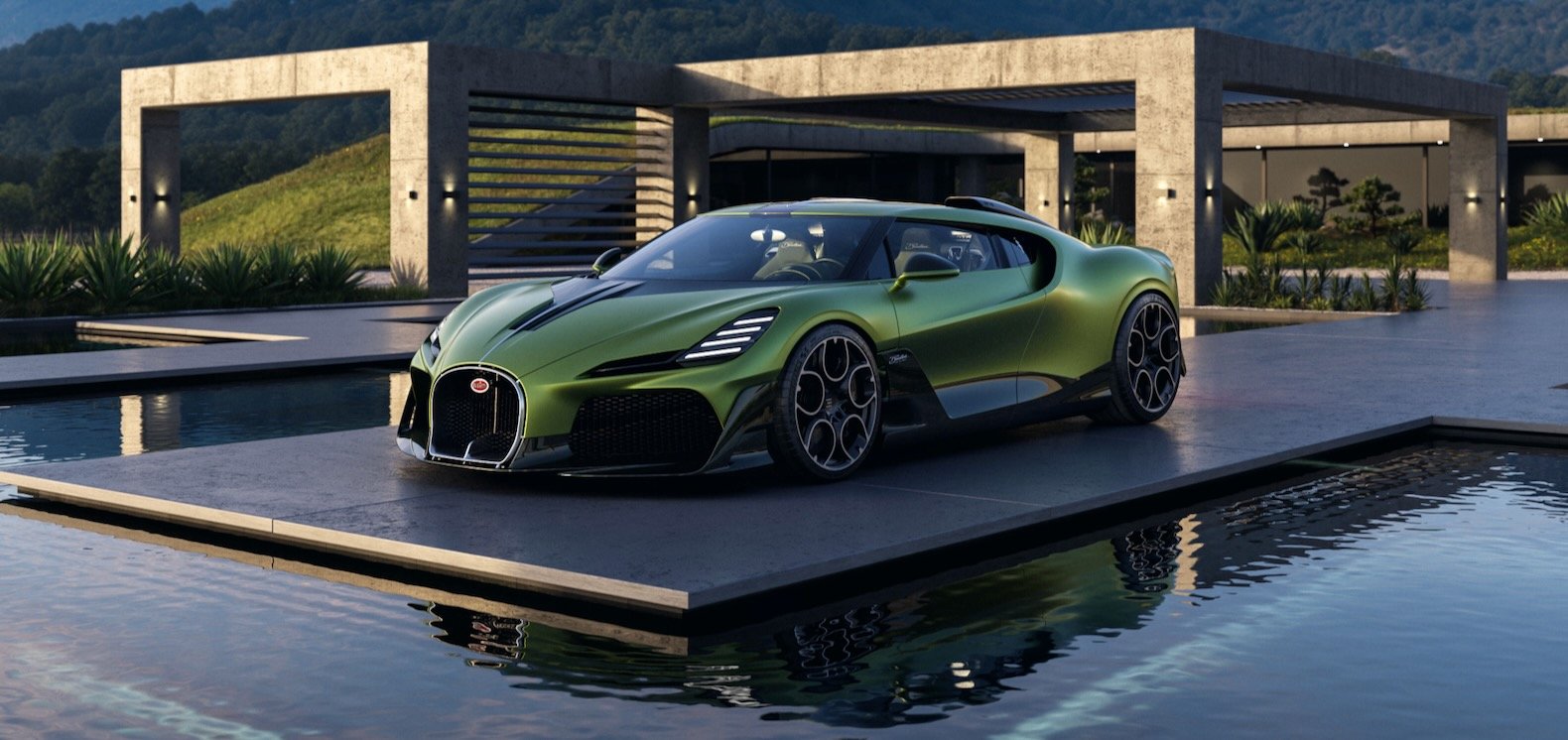 Bugatti Brouillard is the first one-off from the brand's exclusive Solitare division