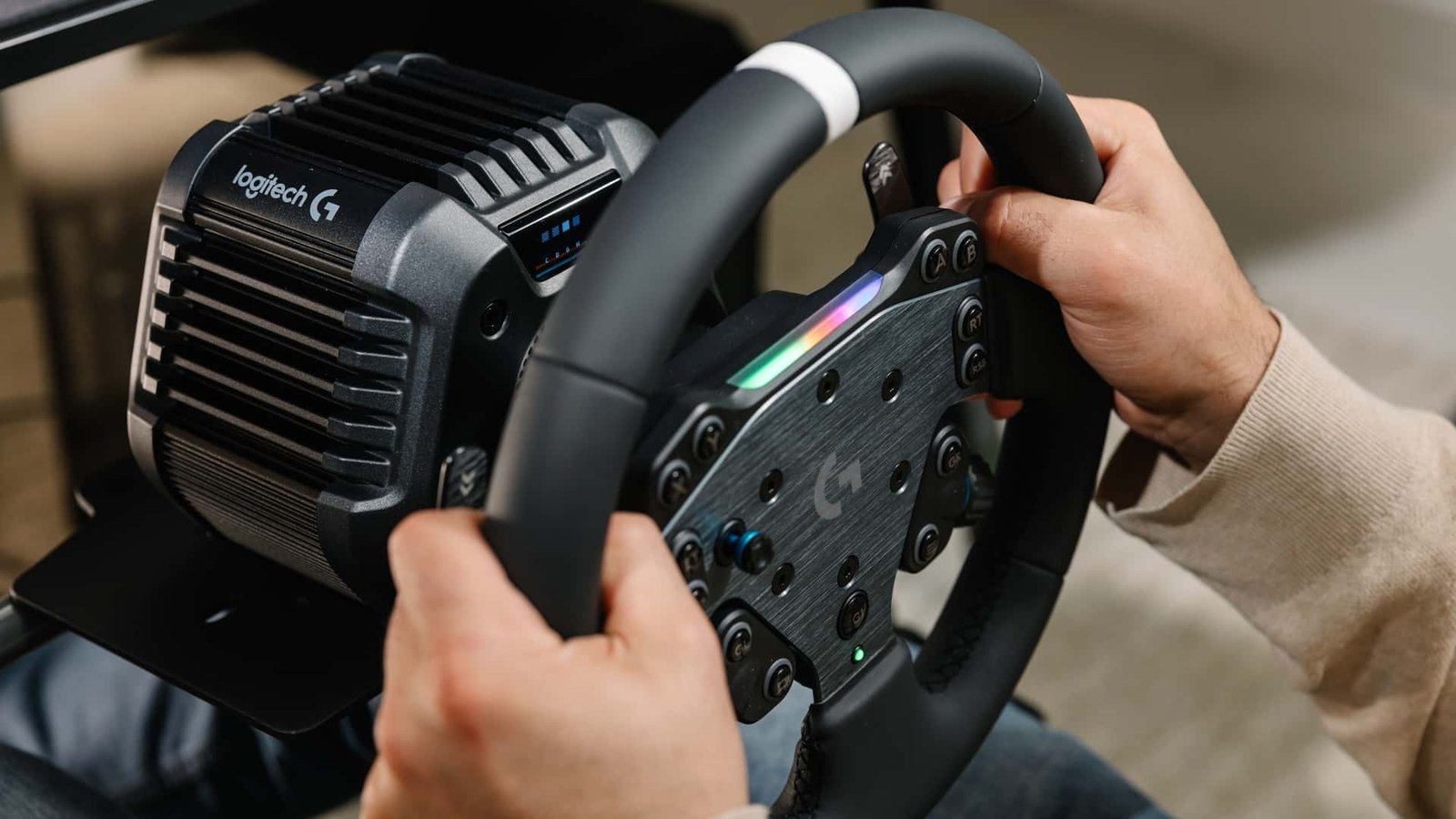 Logitech's New Steering Wheel Is For Serious Sim Racers. We Got a Hands-On Look